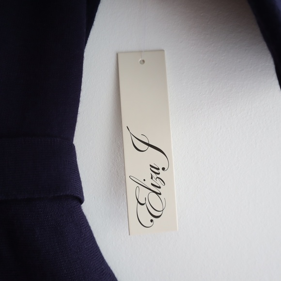 [NWT] Eliza J Midi Wrap Sweater Dress - In… - Picture 5 of 14